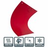 Buyers Products Mudflap, Red, Polymer, 24" x 30", PK2, 2 PK RC30PPR